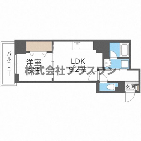 アルデールトモ北堀江の物件間取画像